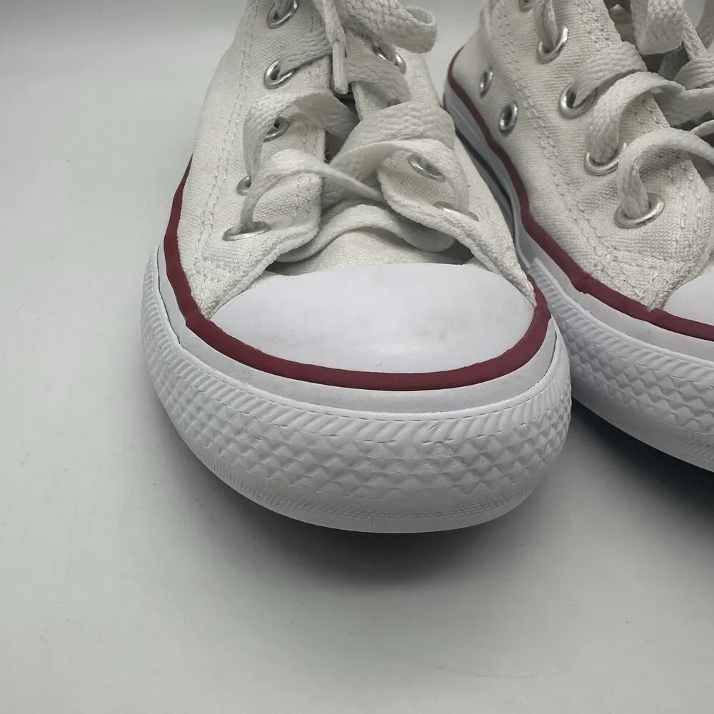 Converse Chuck Taylor All Star Low Youth Girls Size 13 Sneakers 3J256 White